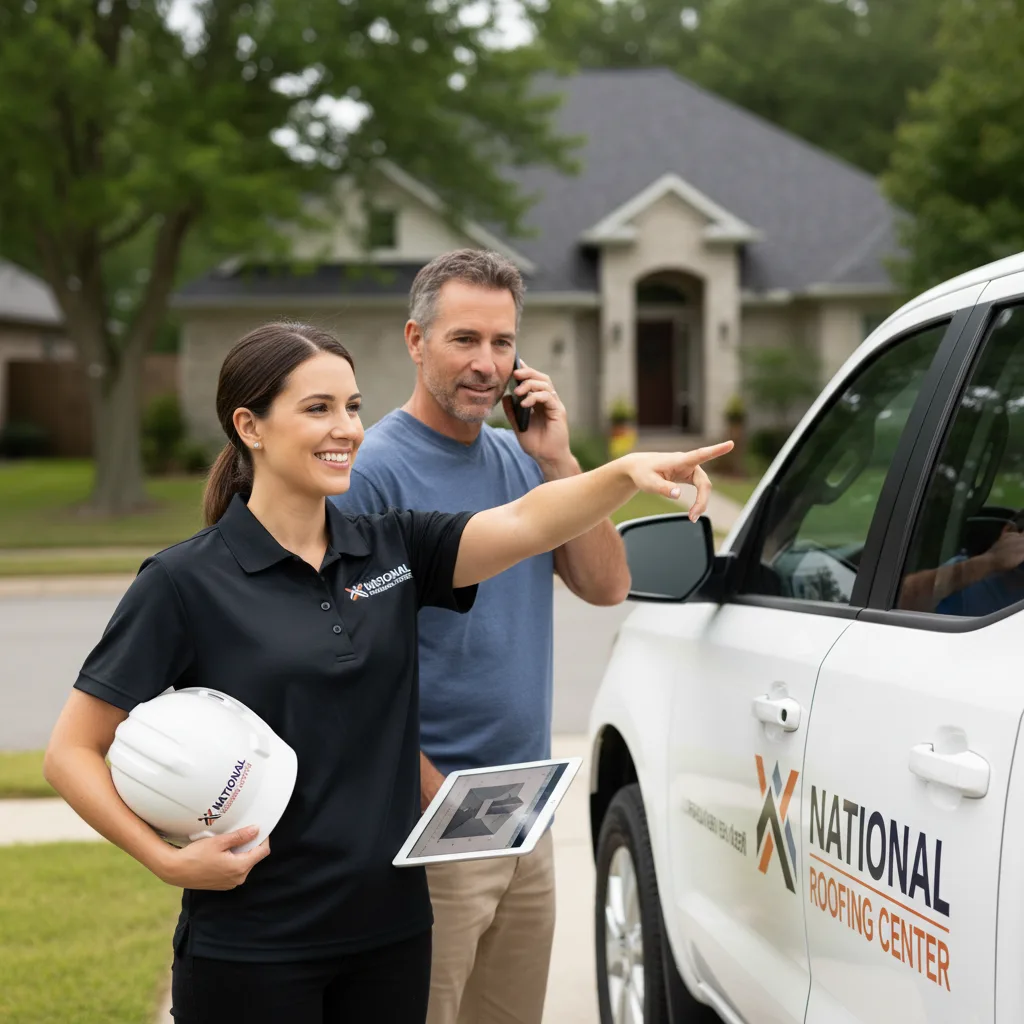 National Roofing Center customer support in Evington